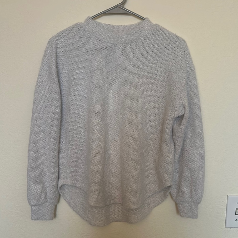 Hollister Soft Fuzzy Crewneck Sweater